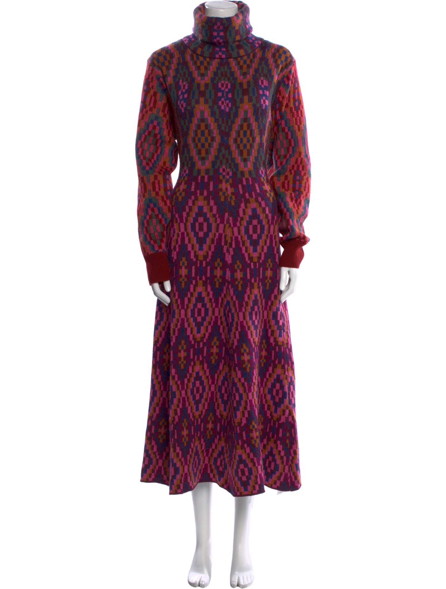 Farm Rio Printed Midi Length Dress