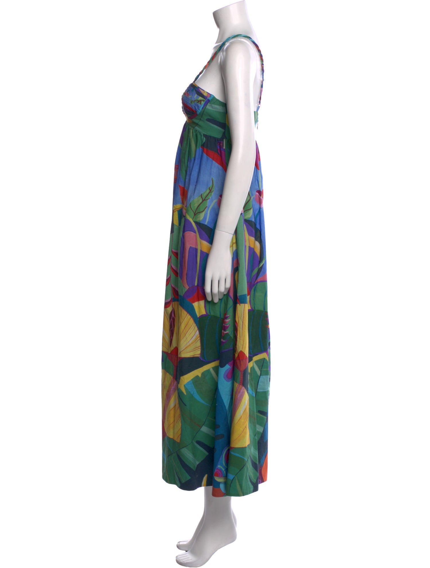 Farm Rio Printed Long Dress