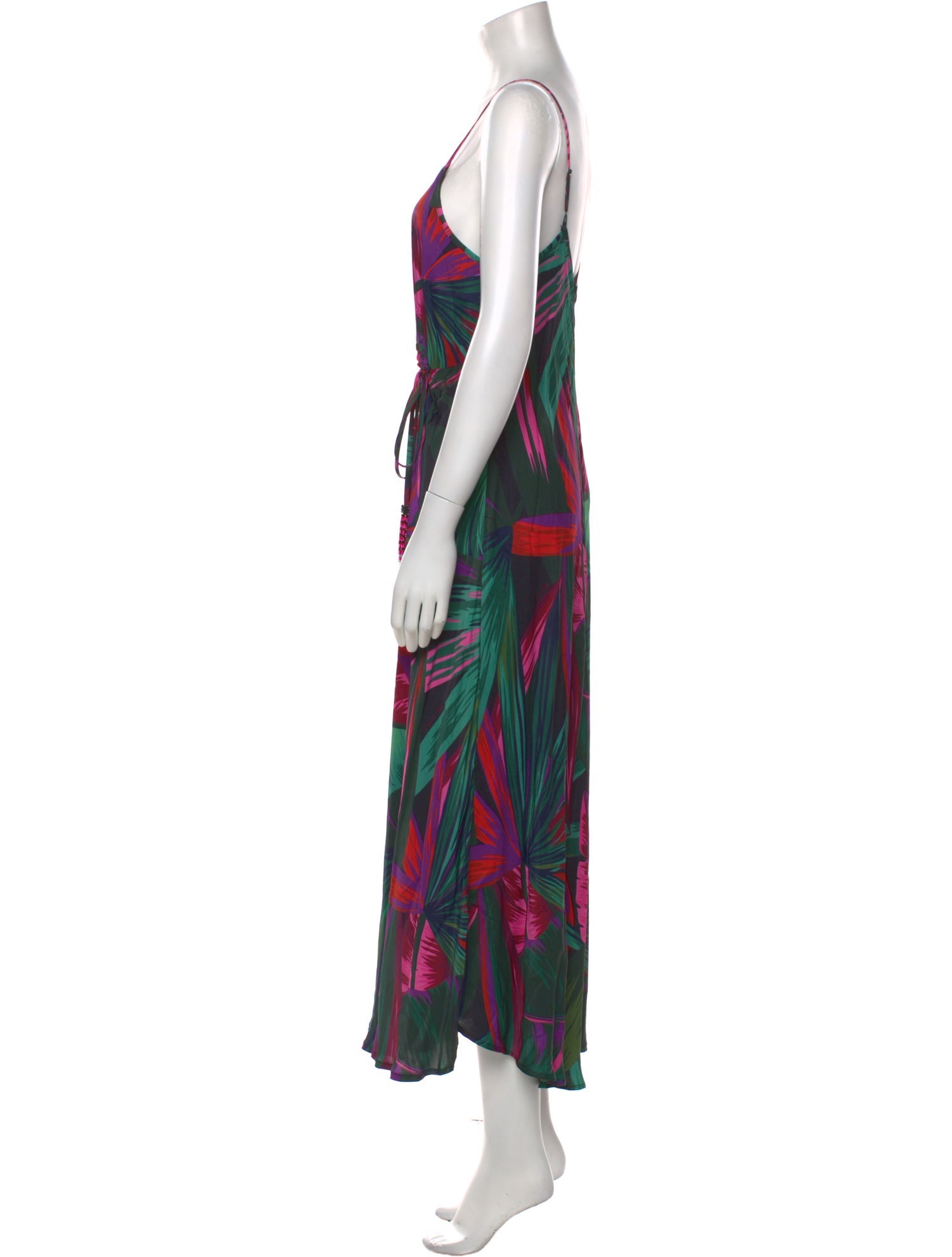 Farm Rio Printed Long Dress