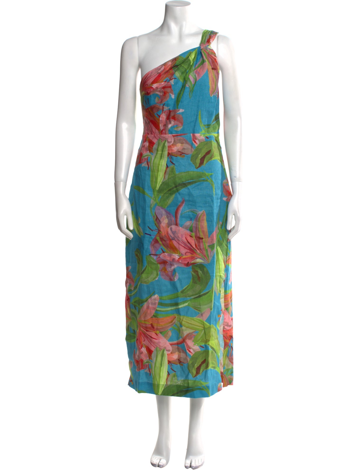 Farm Rio Linen Long Dress w/ Tags