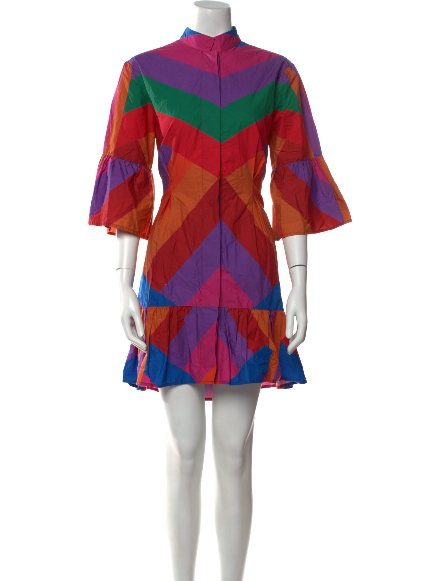 Farm Rio Printed Knee-Length Dress