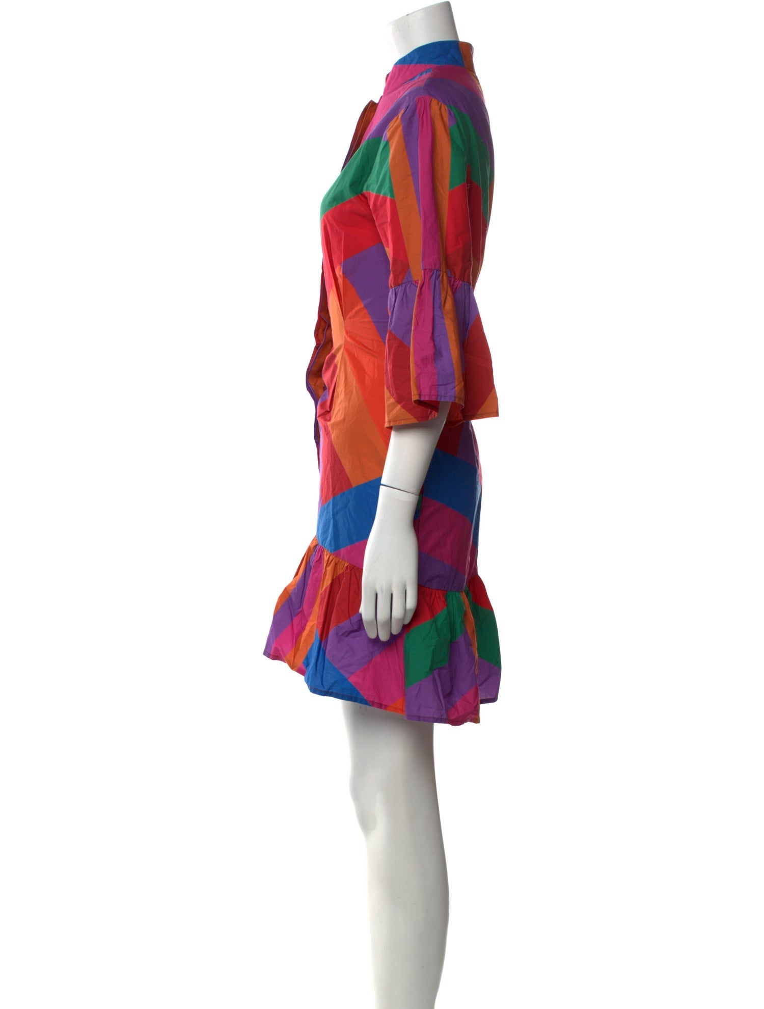 Farm Rio Printed Knee-Length Dress