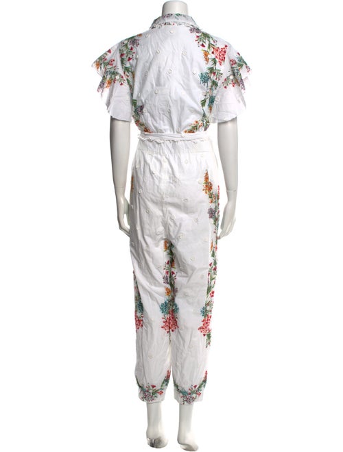 Farm Rio Floral Print Jumpsuit