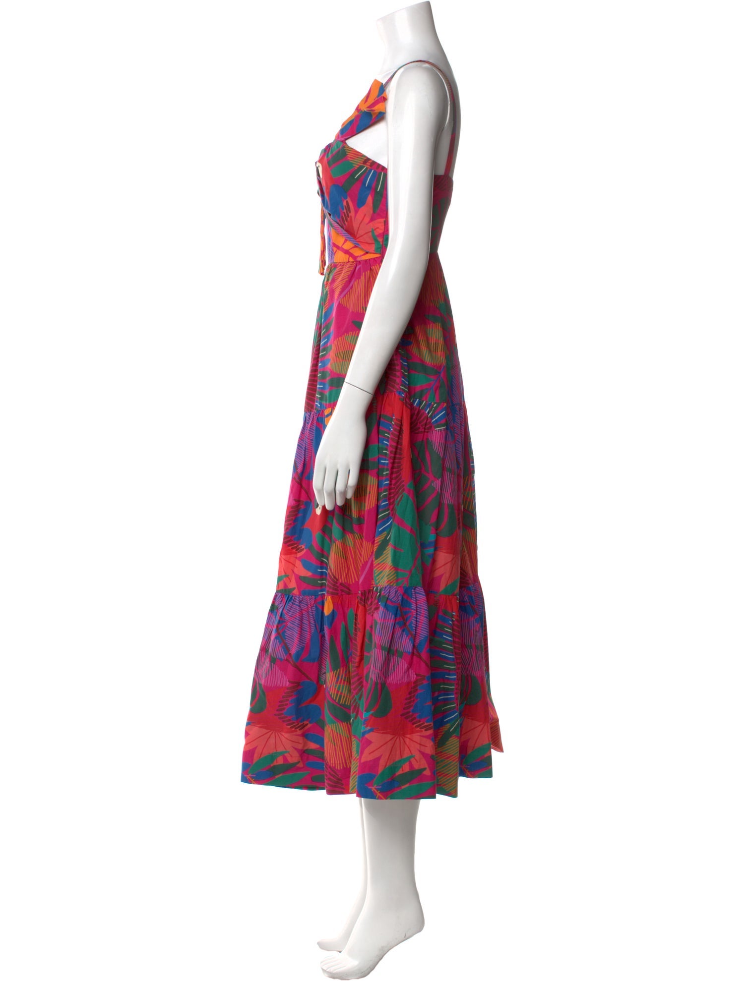 Farm Rio Printed Long Dress