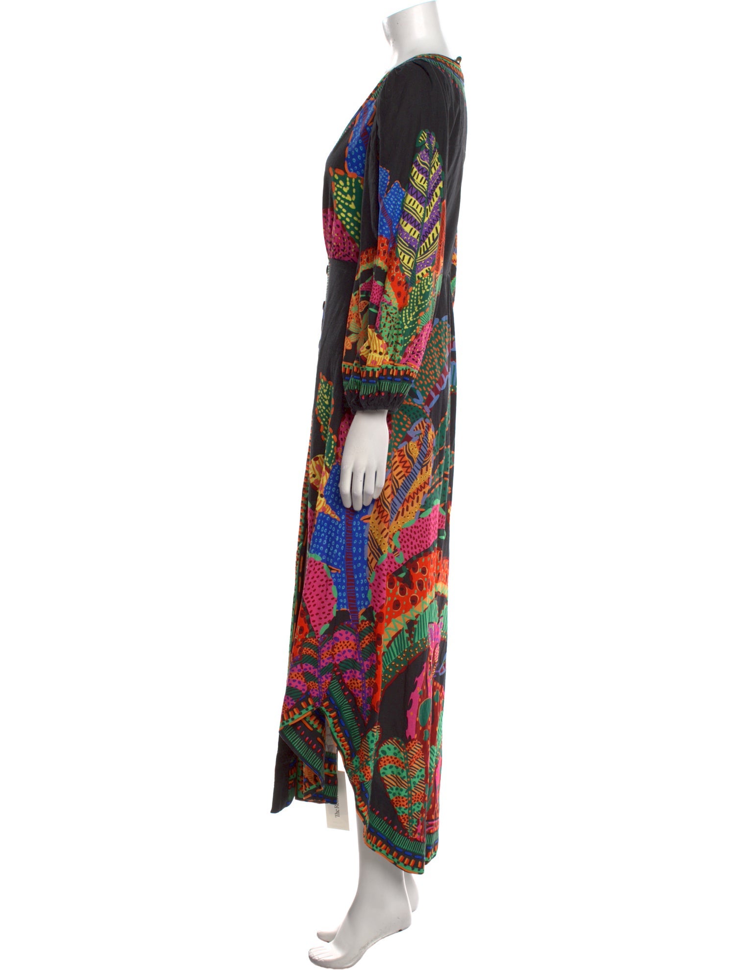 Farm Rio Printed Long Dress