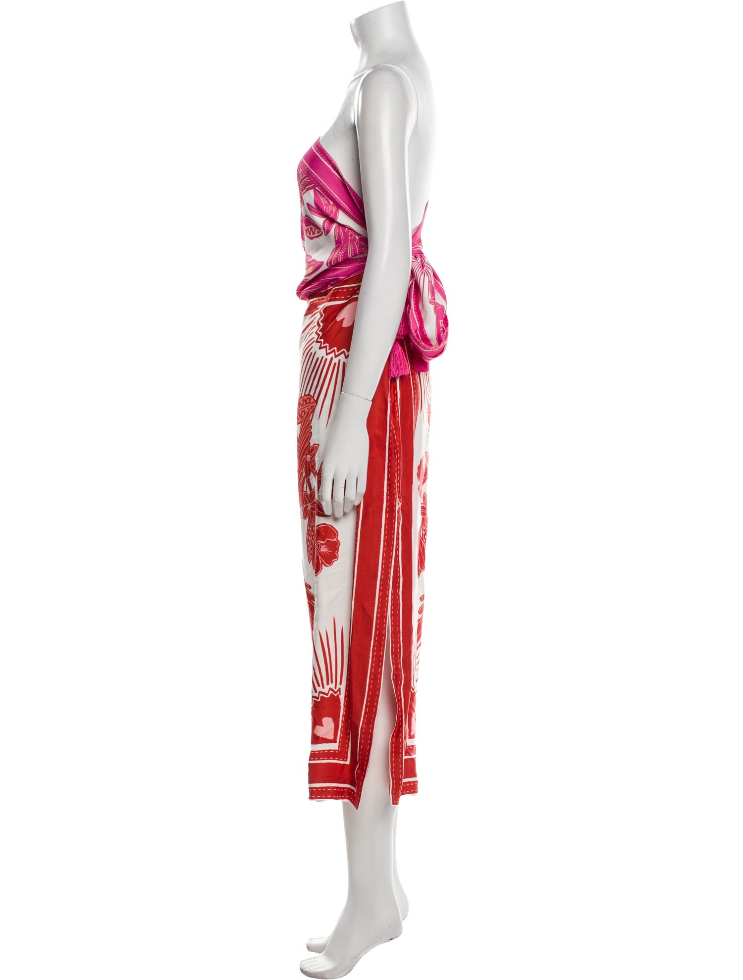 Farm Rio Printed Midi Length Dress