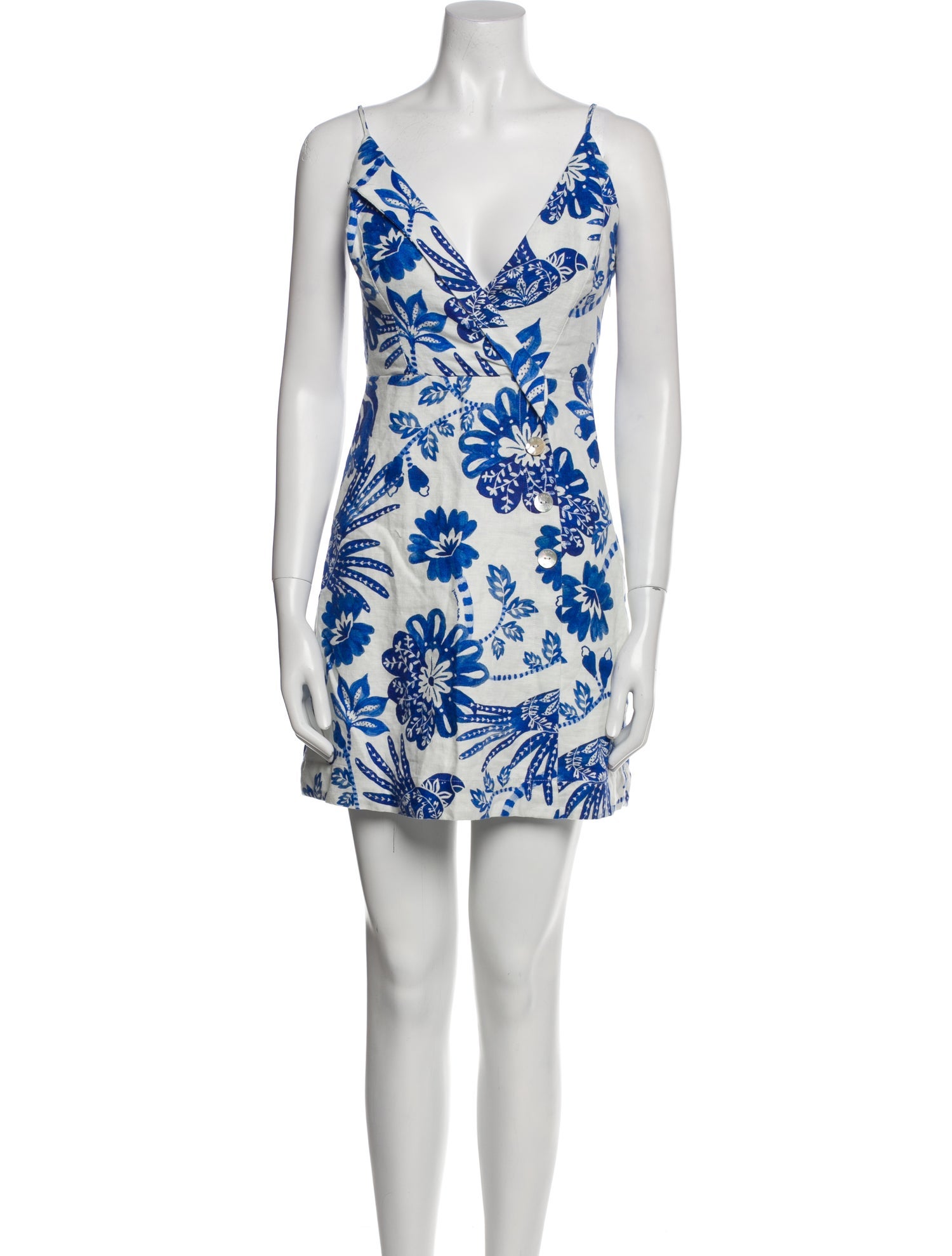 Farm Rio Linen Mini Dress