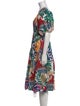 Farm Rio Printed Midi Length Dress