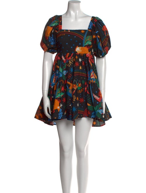 Farm Rio Printed Mini Dress