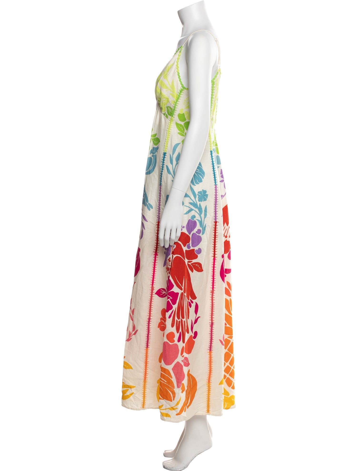 Farm Rio Printed Long Dress