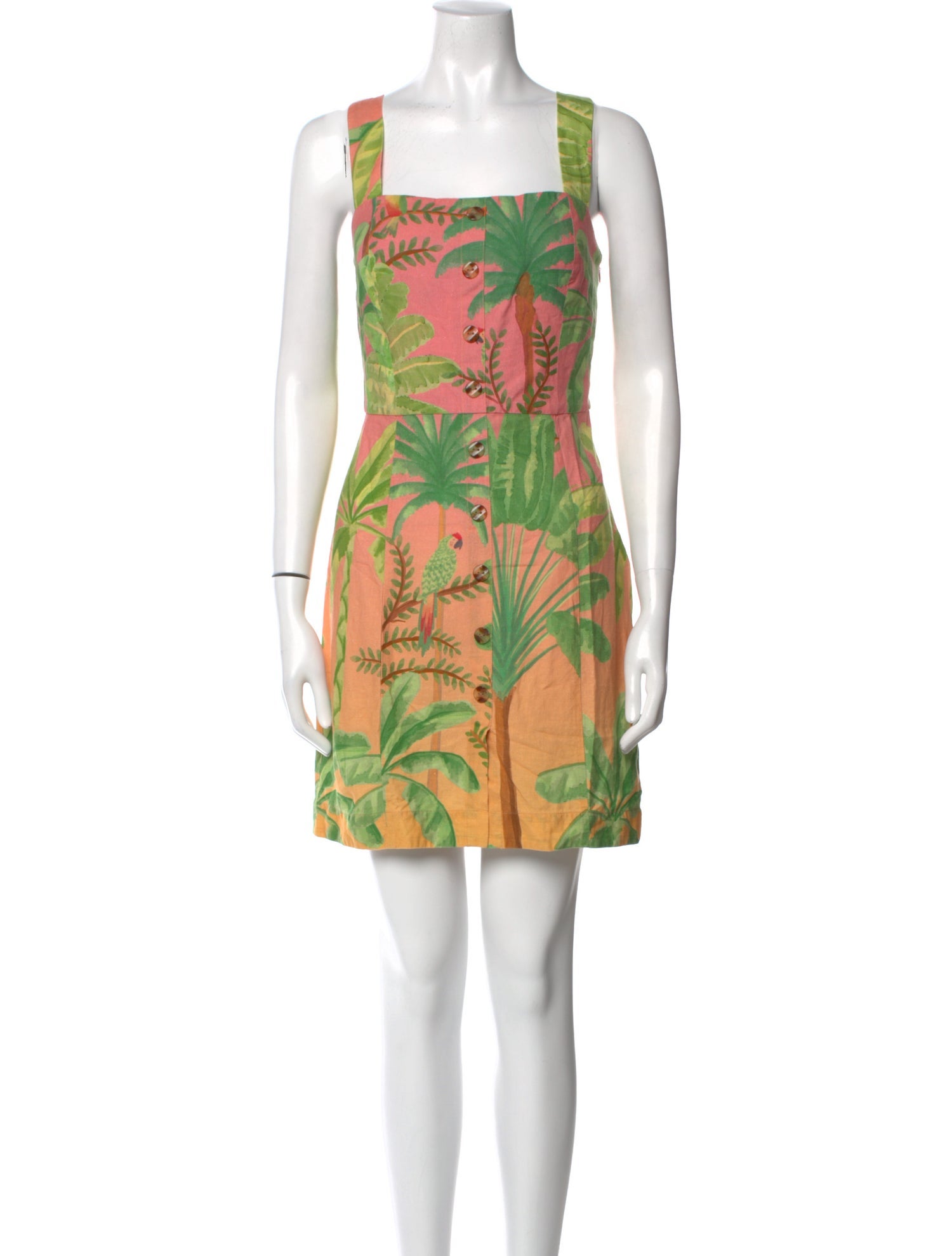 Farm Rio Linen Mini Dress