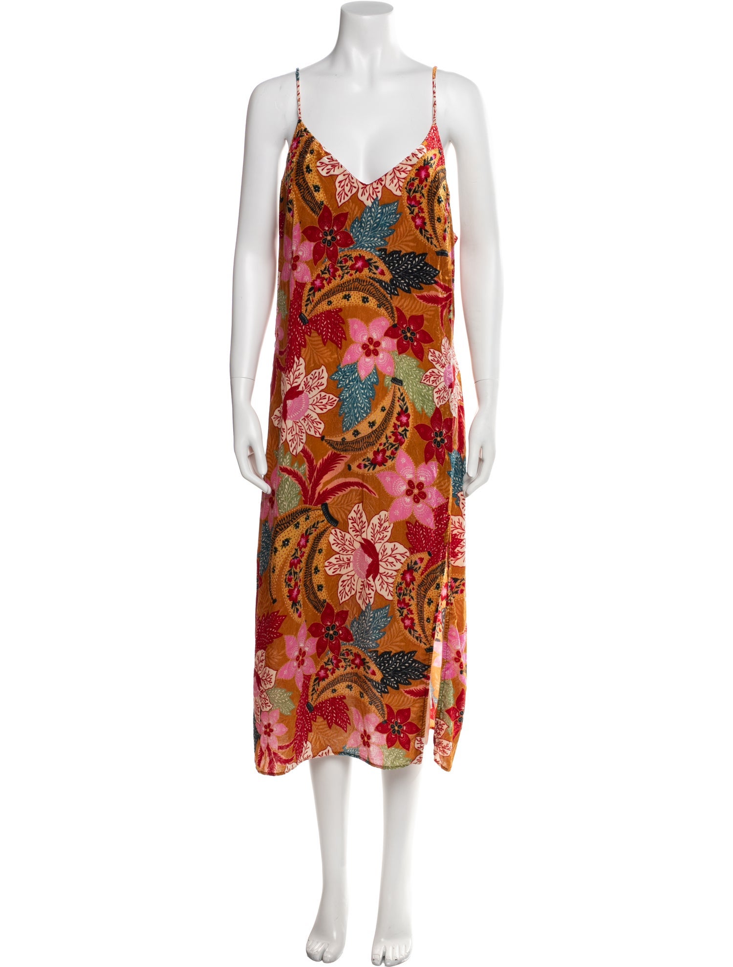 Farm Rio Printed Midi Length Dress