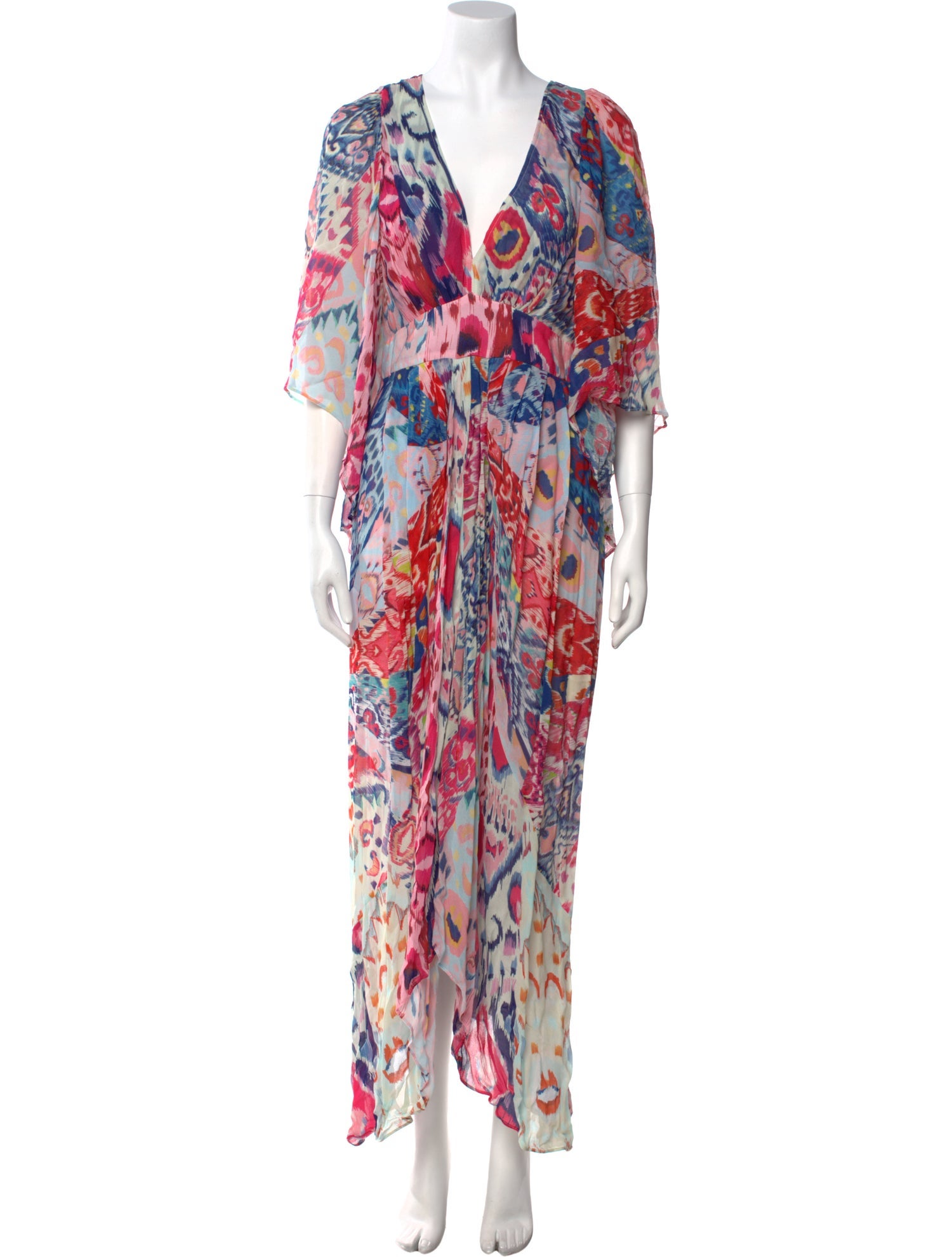 Farm Rio Printed Long Dress