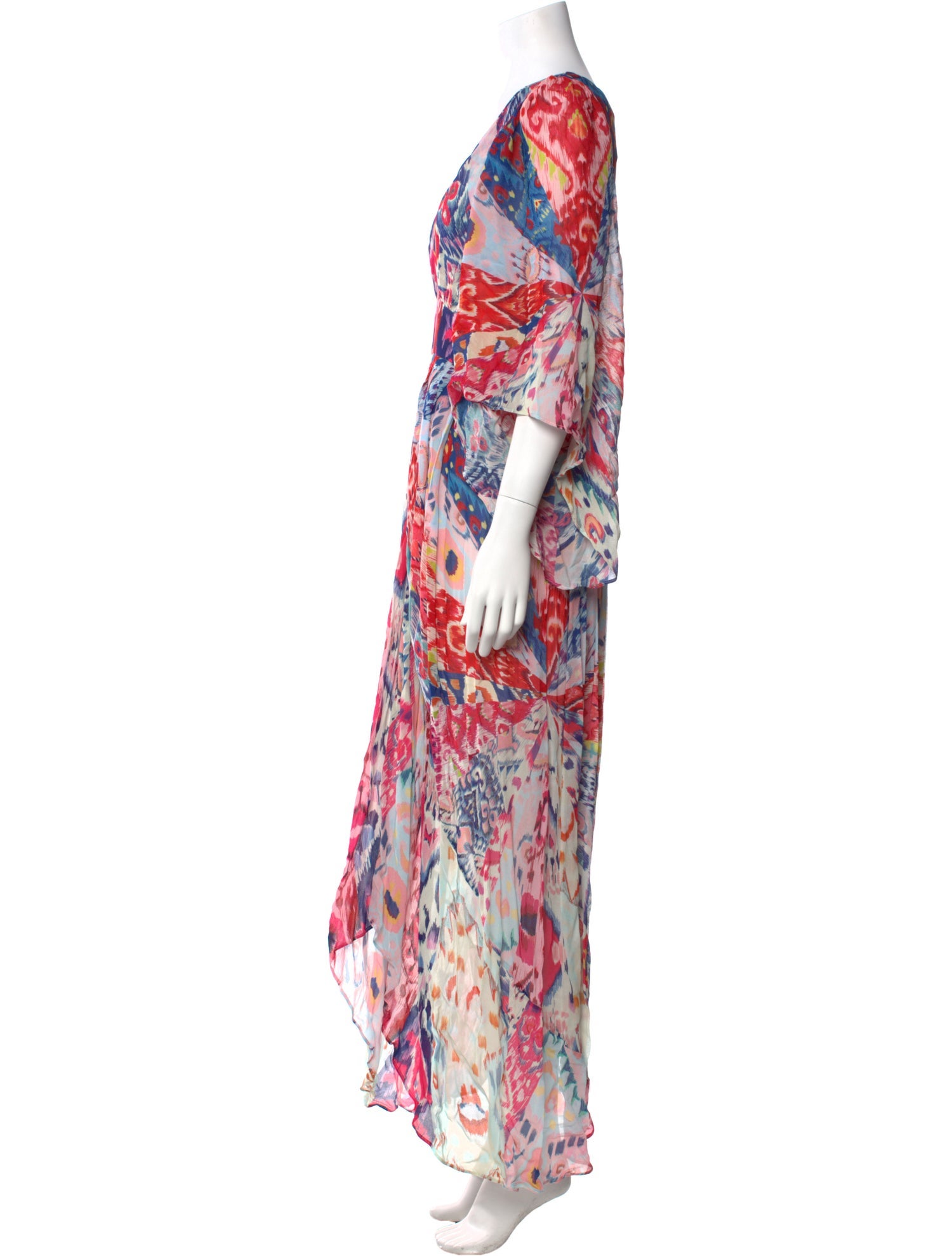 Farm Rio Printed Long Dress