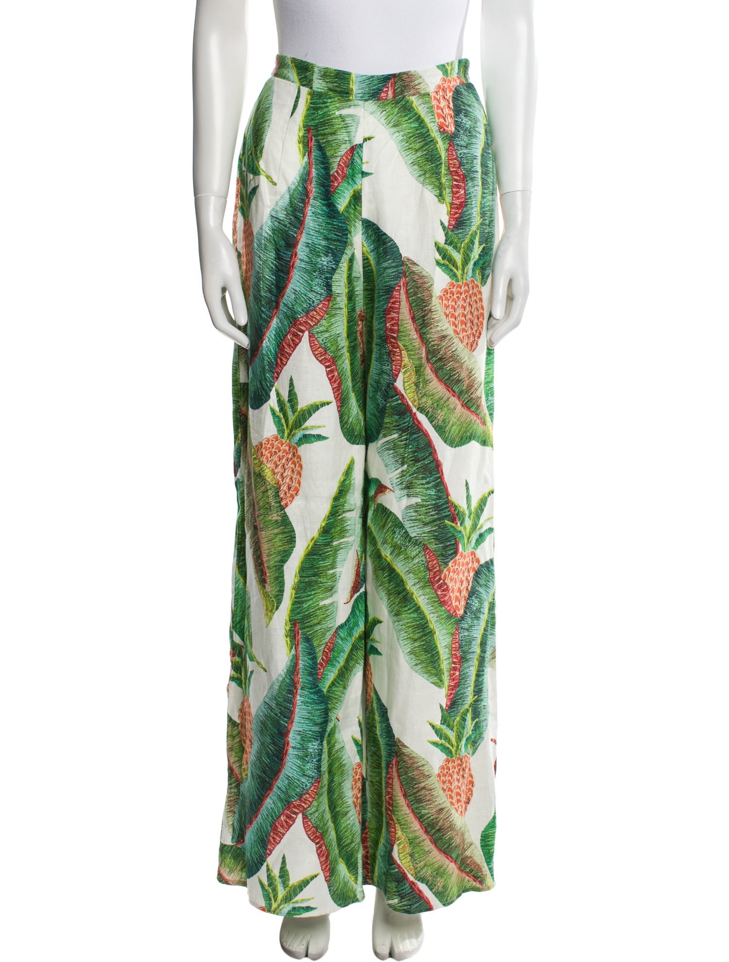 Farm Rio Linen Wide Leg Pants w/ Tags