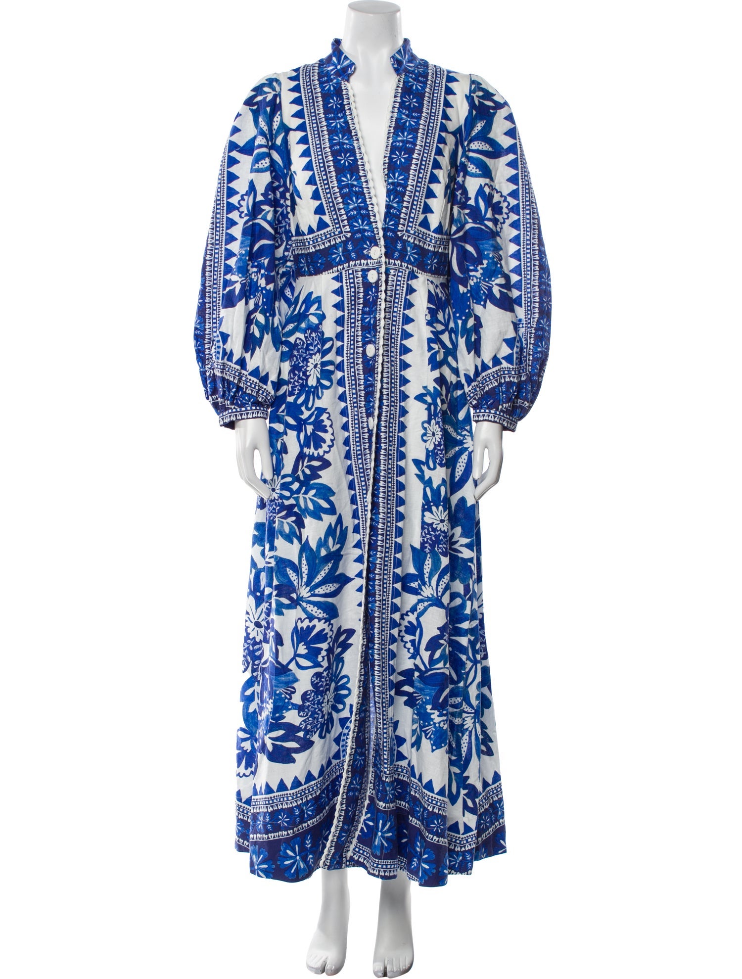 Farm Rio Linen Long Dress