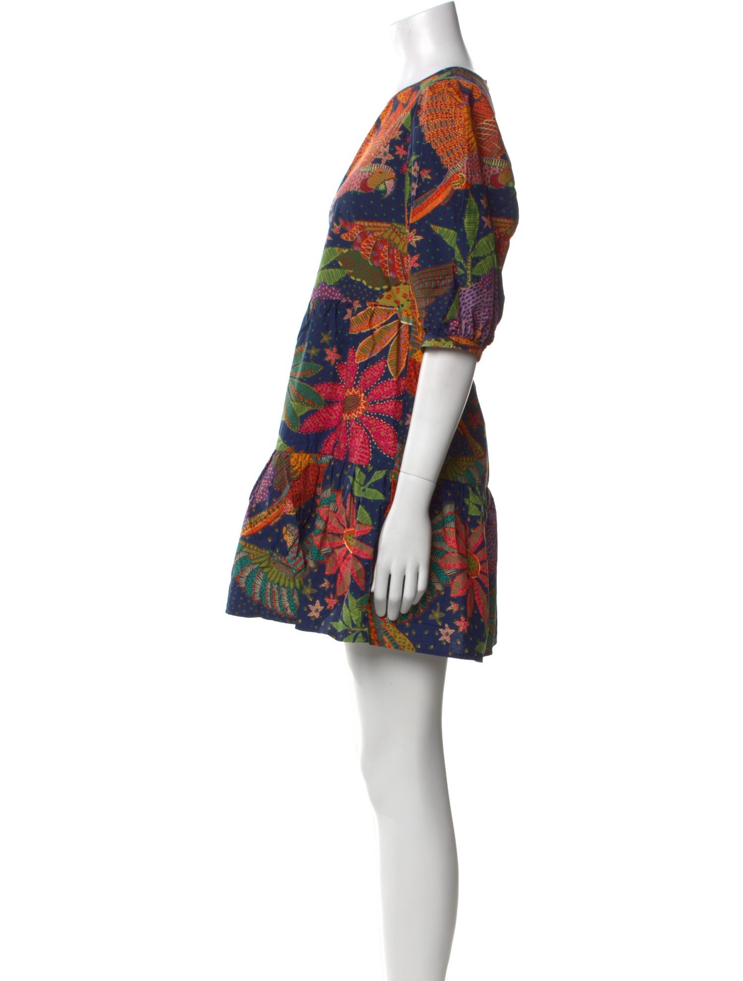 Farm Rio Printed Mini Dress