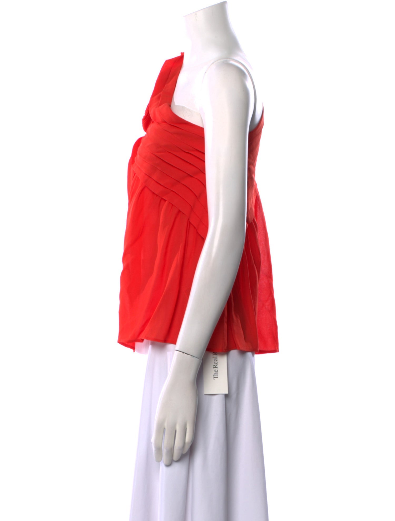 Farm Rio One-Shoulder Long Sleeve Blouse