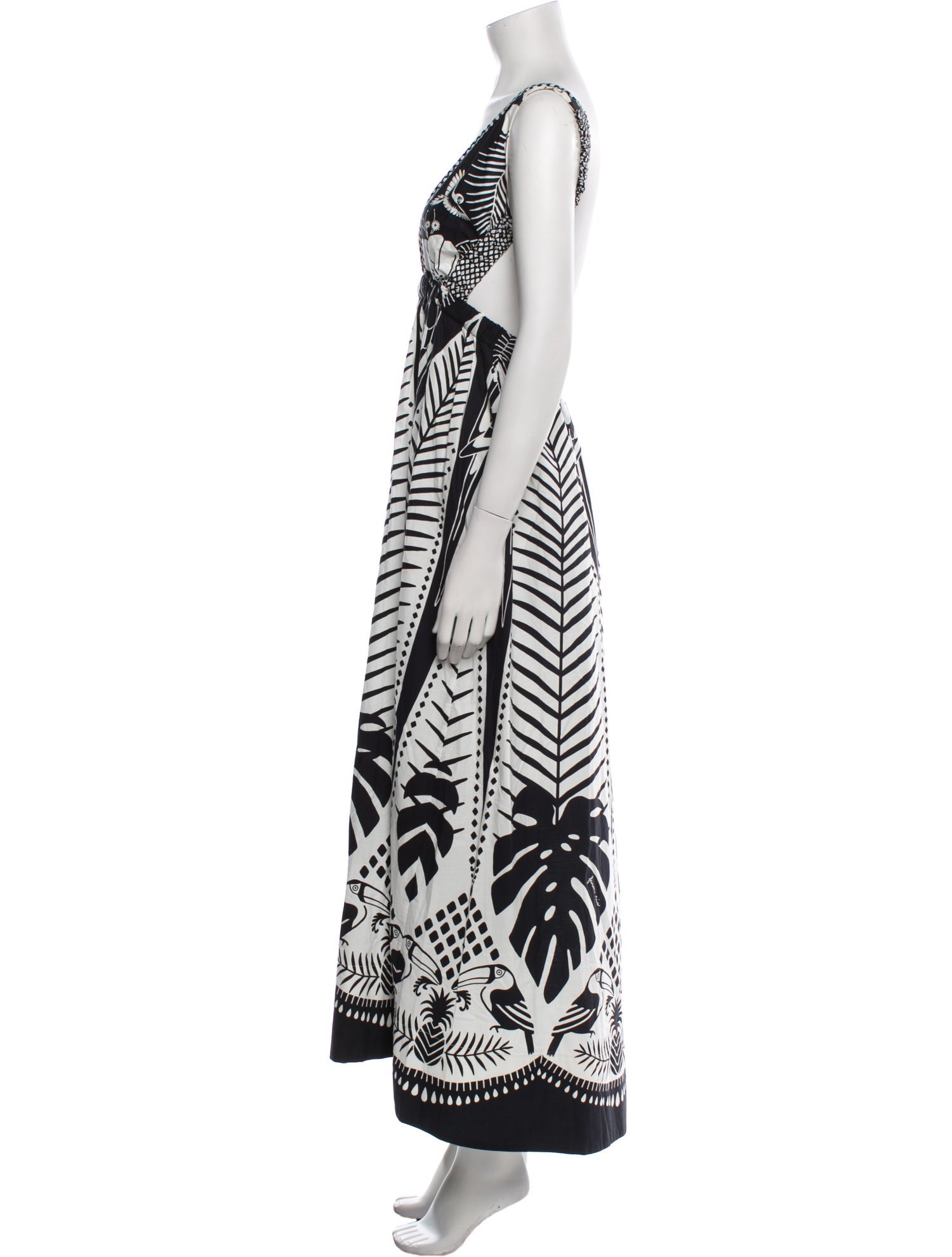 Farm Rio Printed Long Dress