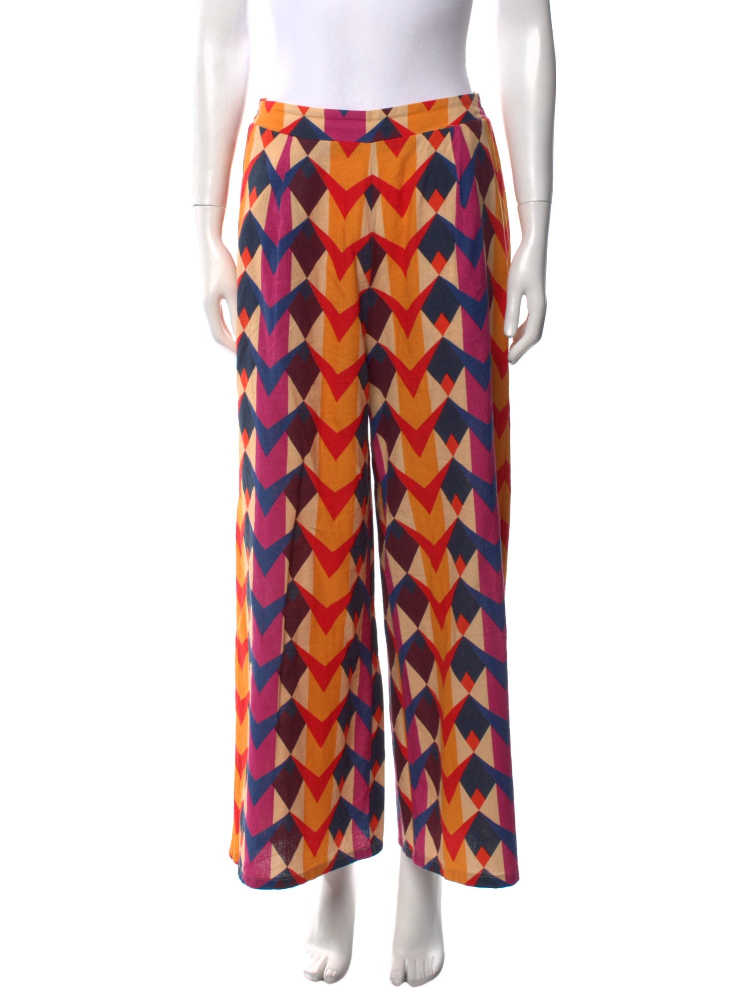 Farm Rio Linen Wide Leg Pants