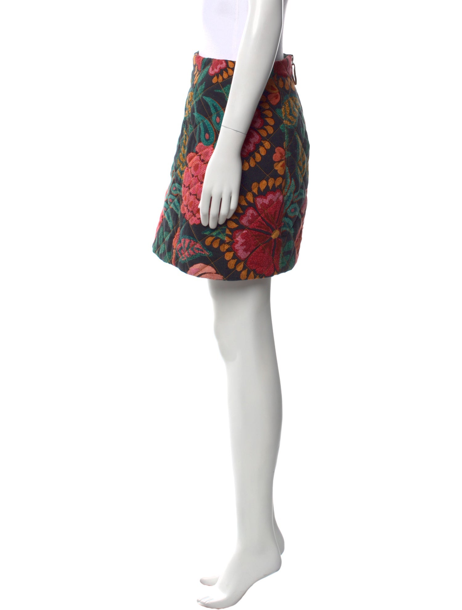 Farm Rio Printed Mini Skirt