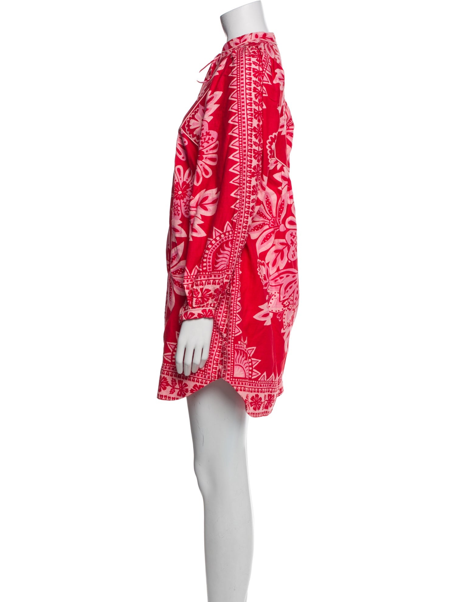 Farm Rio Linen Mini Dress