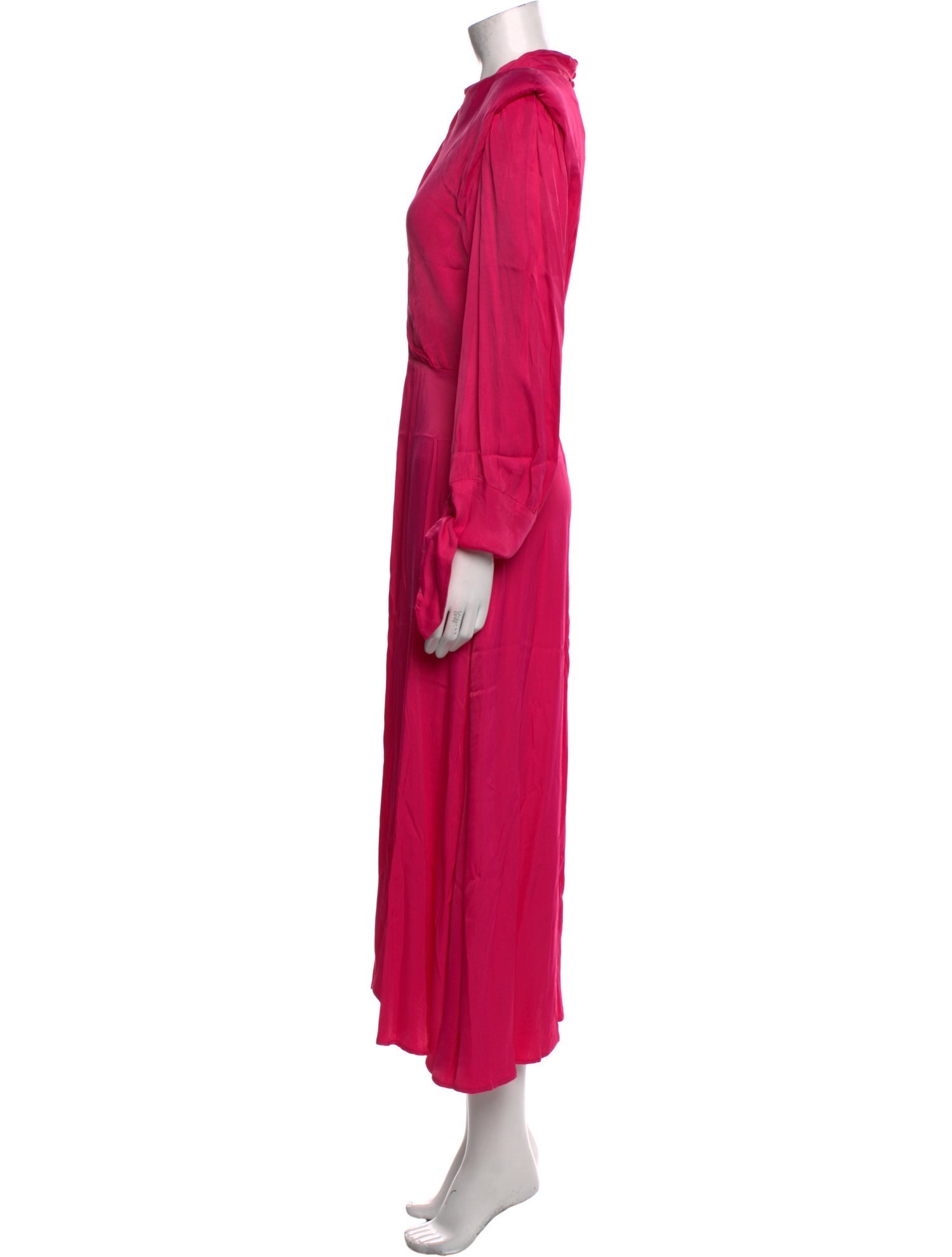 Farm Rio Mock Neck Long Dress