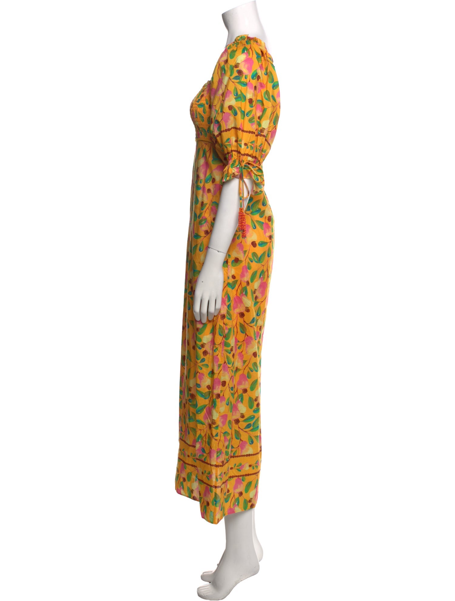 Farm Rio Floral Print Long Dress