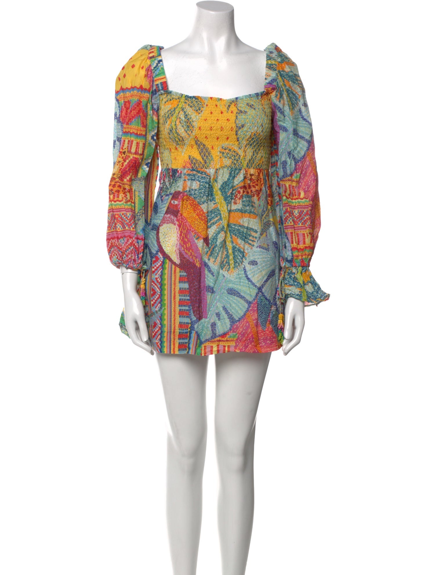 Farm Rio Printed Mini Dress