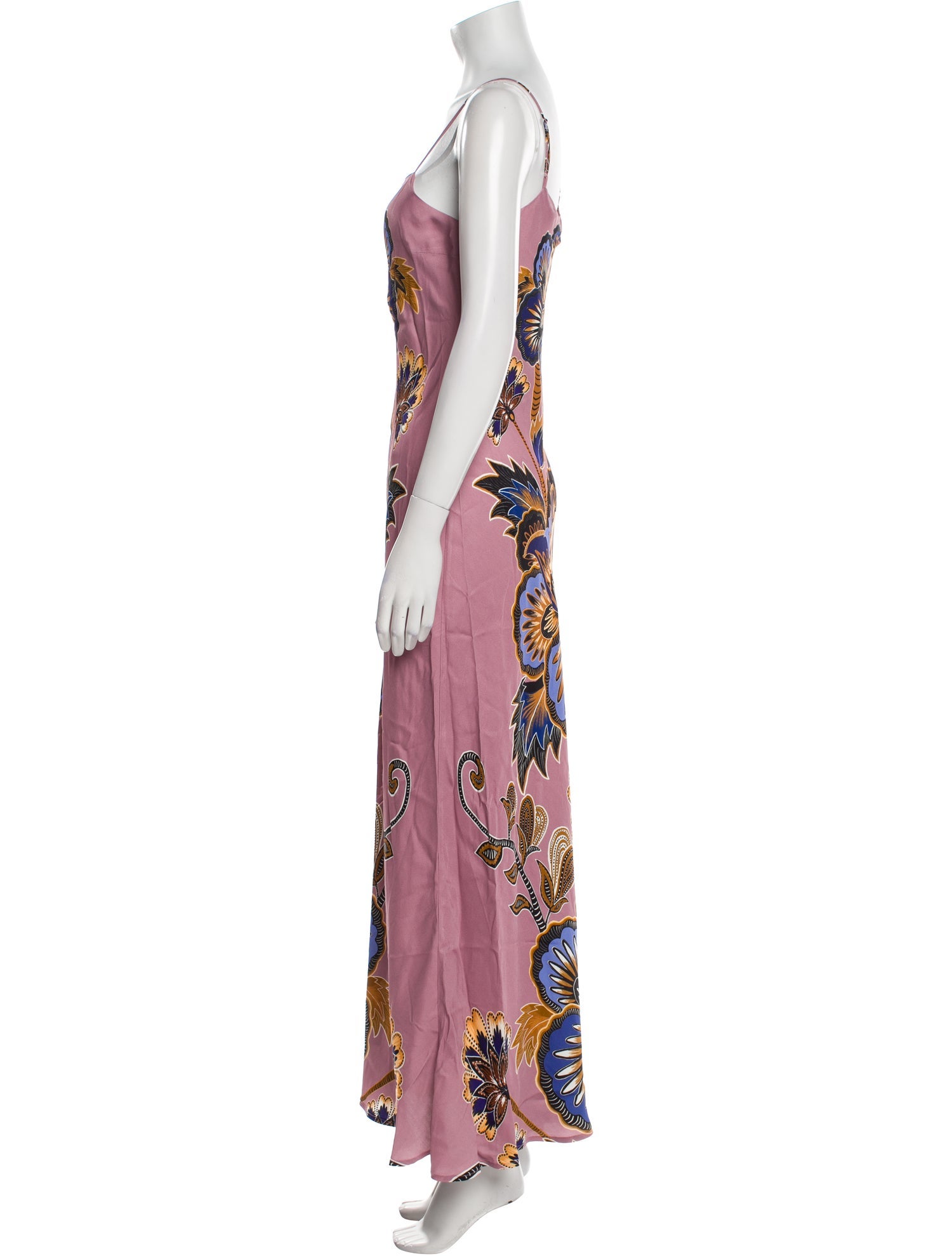 Farm Rio Floral Print Long Dress w/ Tags
