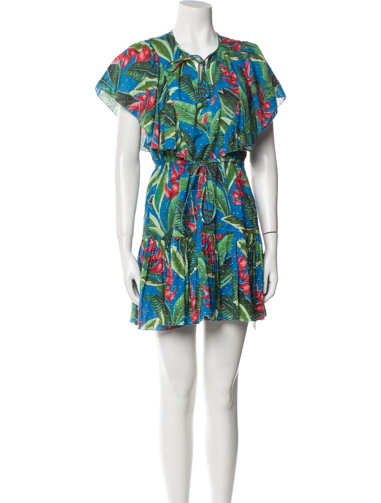 Farm Rio Printed Mini Dress