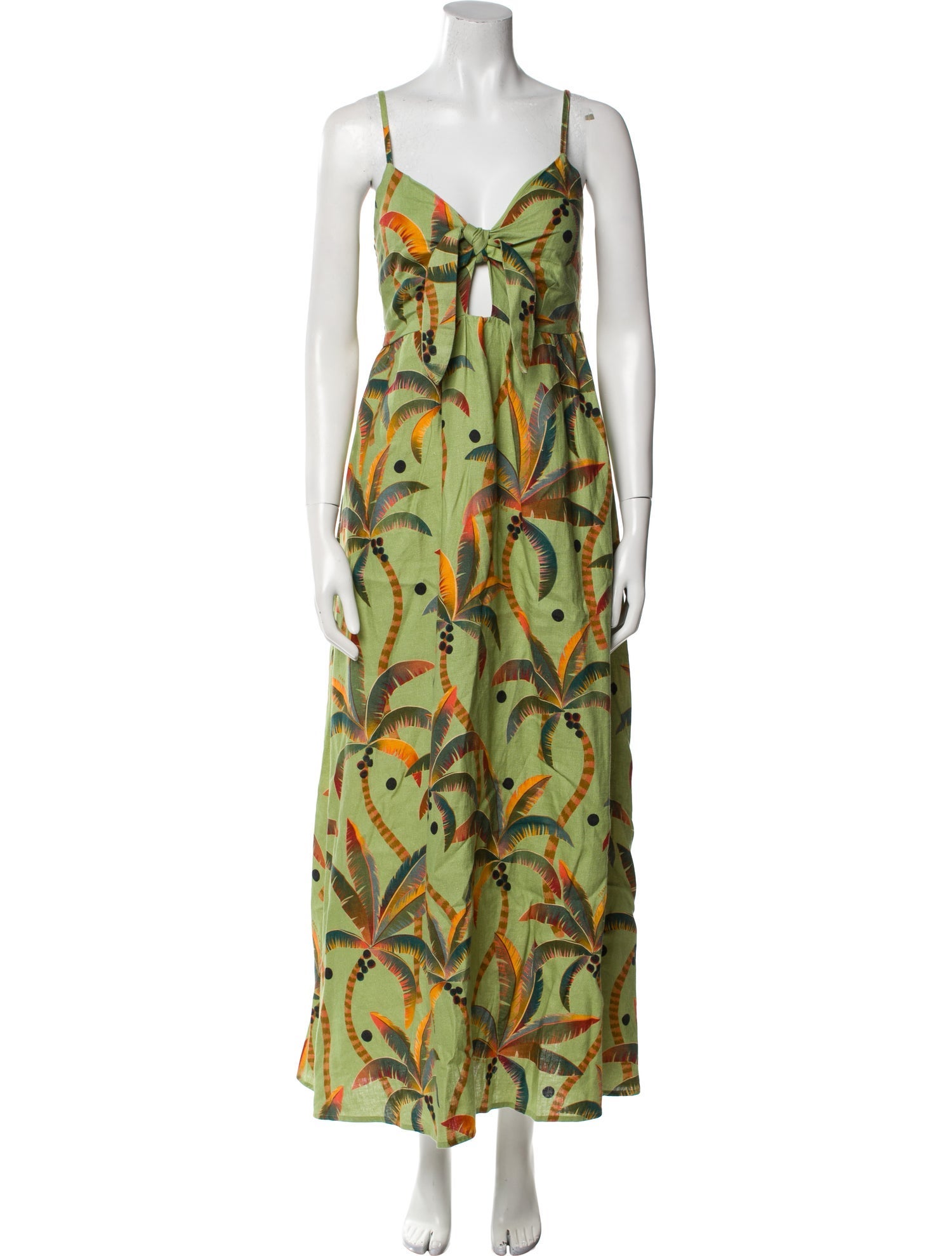 Farm Rio Linen Long Dress