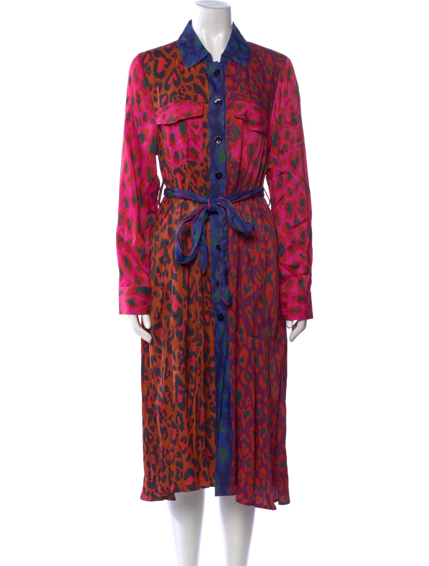 Farm Rio Printed Midi Length Dress