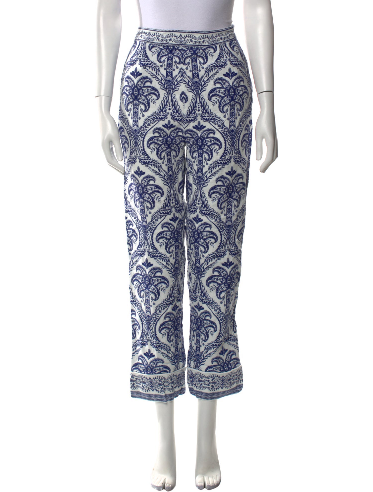 Farm Rio Printed Straight Leg Pants
