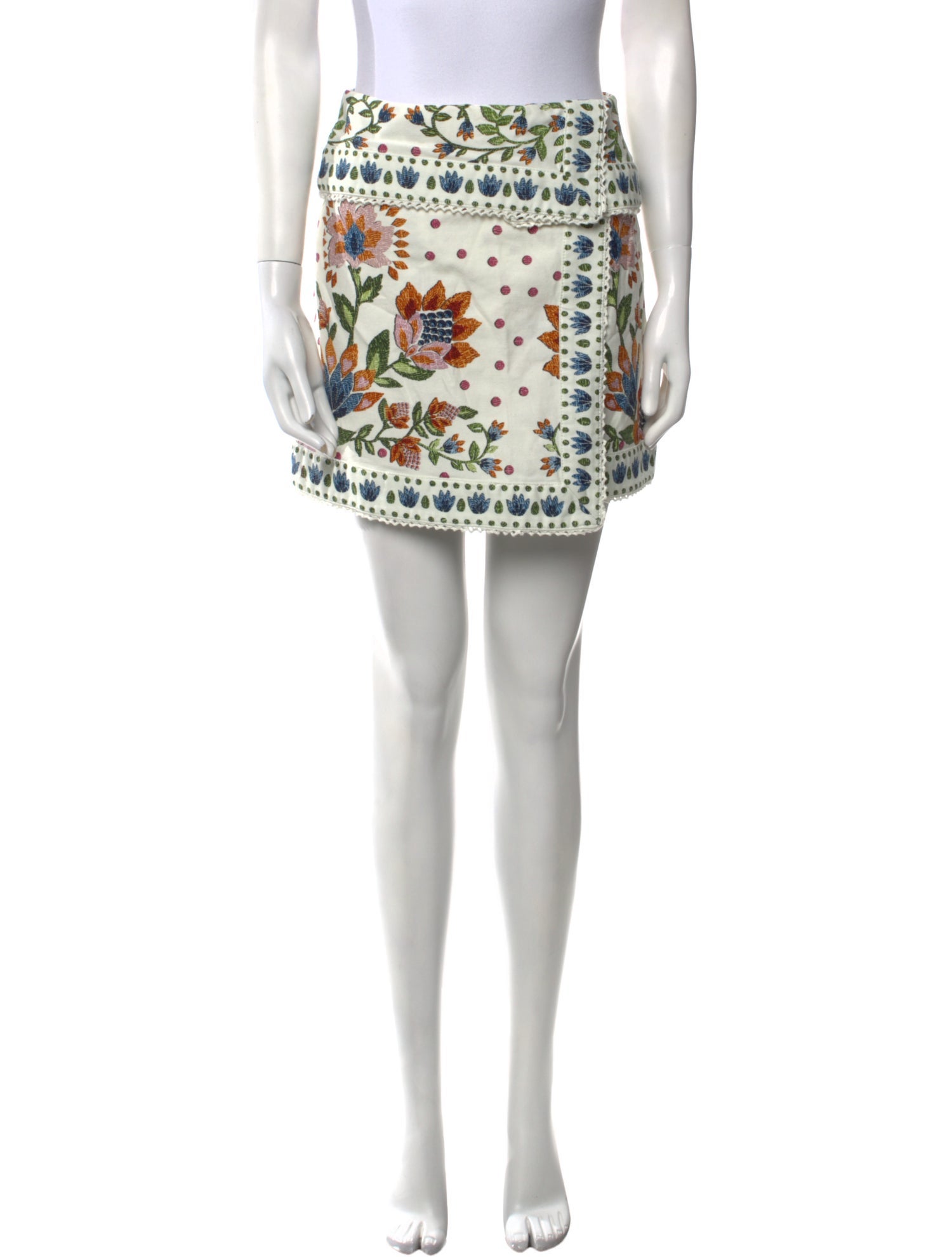 Farm Rio Printed Mini Skirt w/ Tags