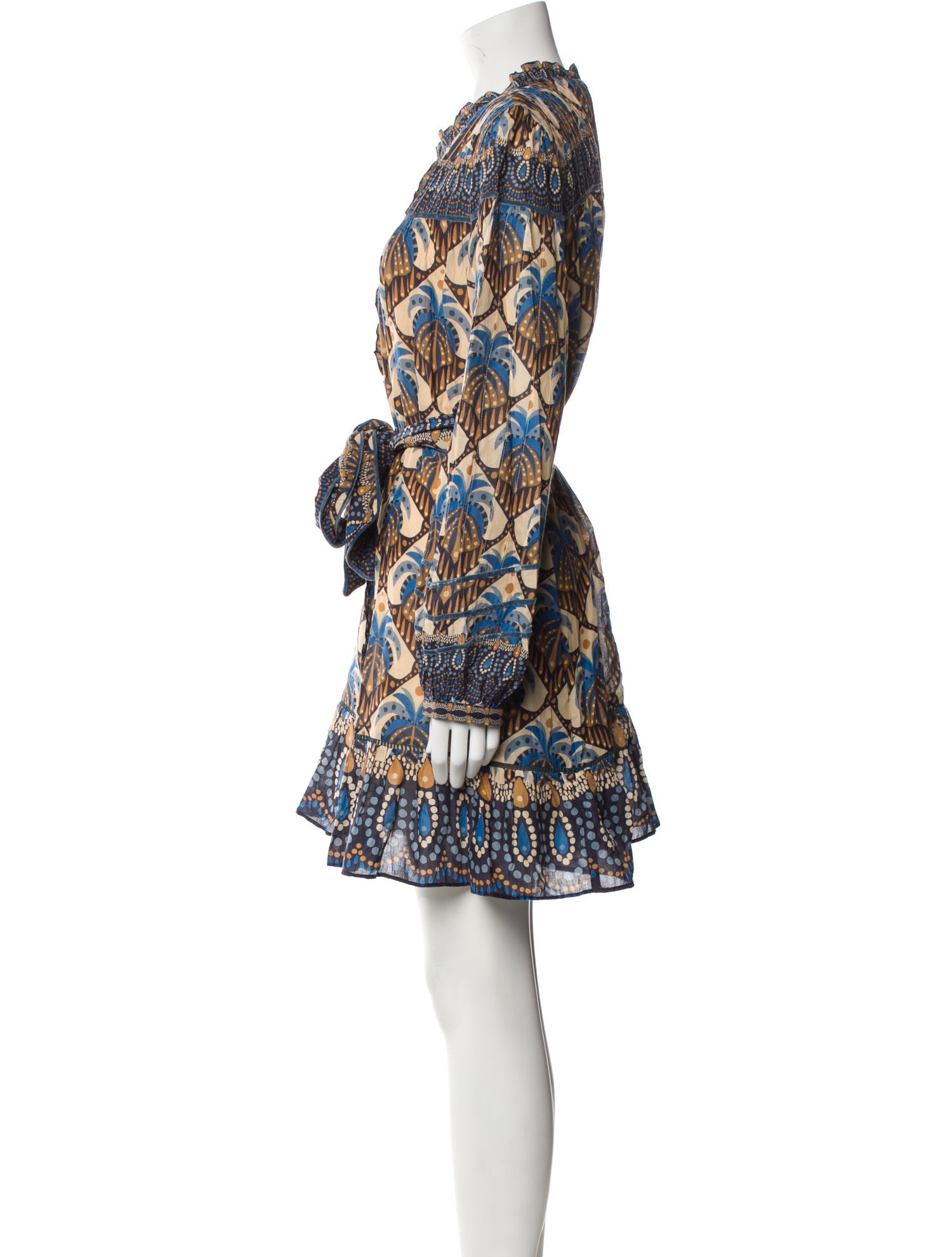 Farm Rio Printed Mini Dress