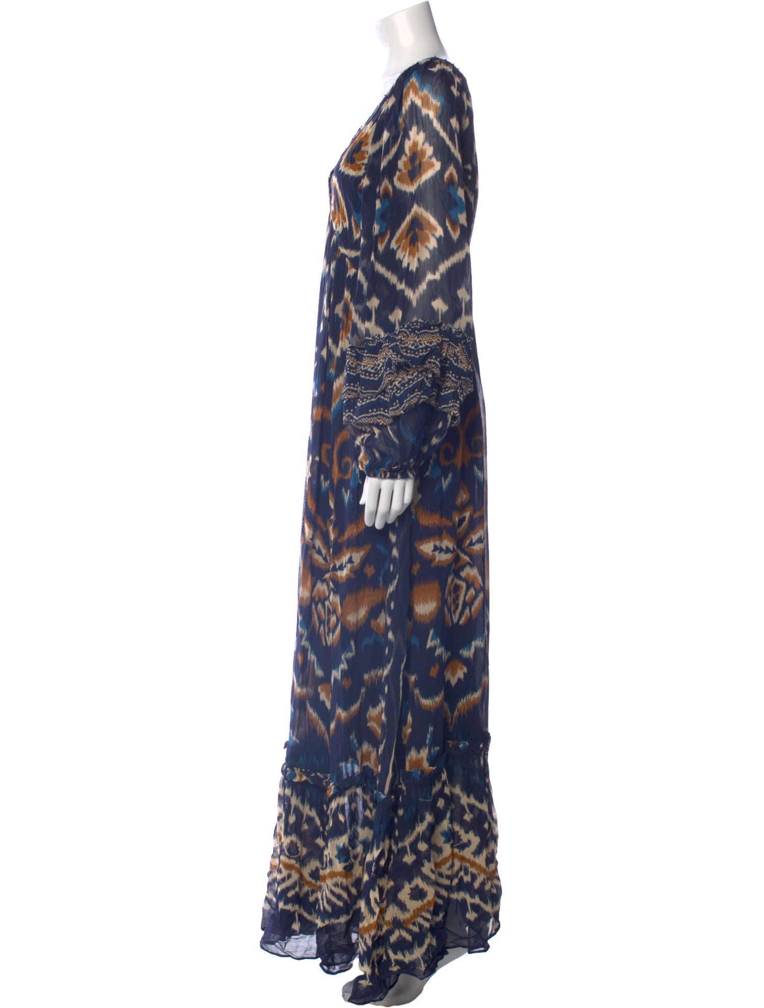 Farm Rio Printed Long Dress w/ Tags