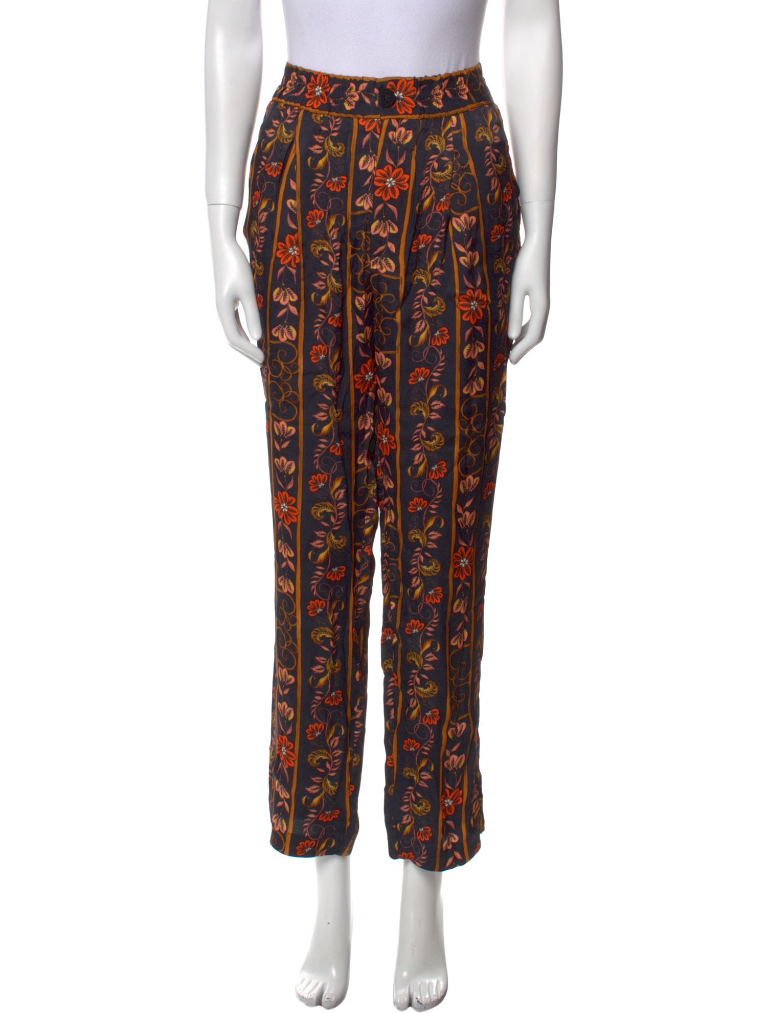 Farm Rio Printed Straight Leg Pants