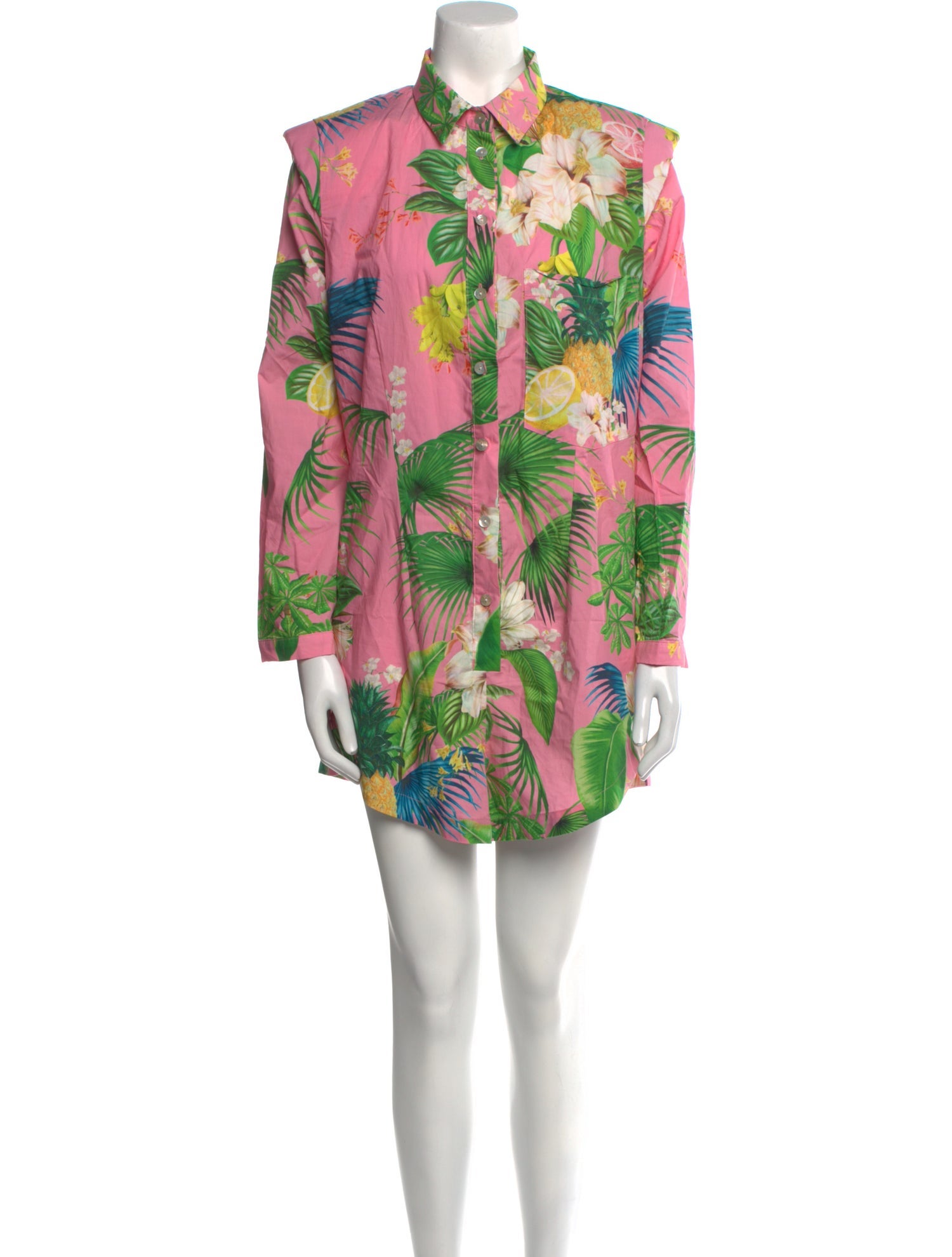 Farm Rio Floral Print Romper w/ Tags