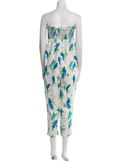 Farm Rio Linen Printed Jumpsuit