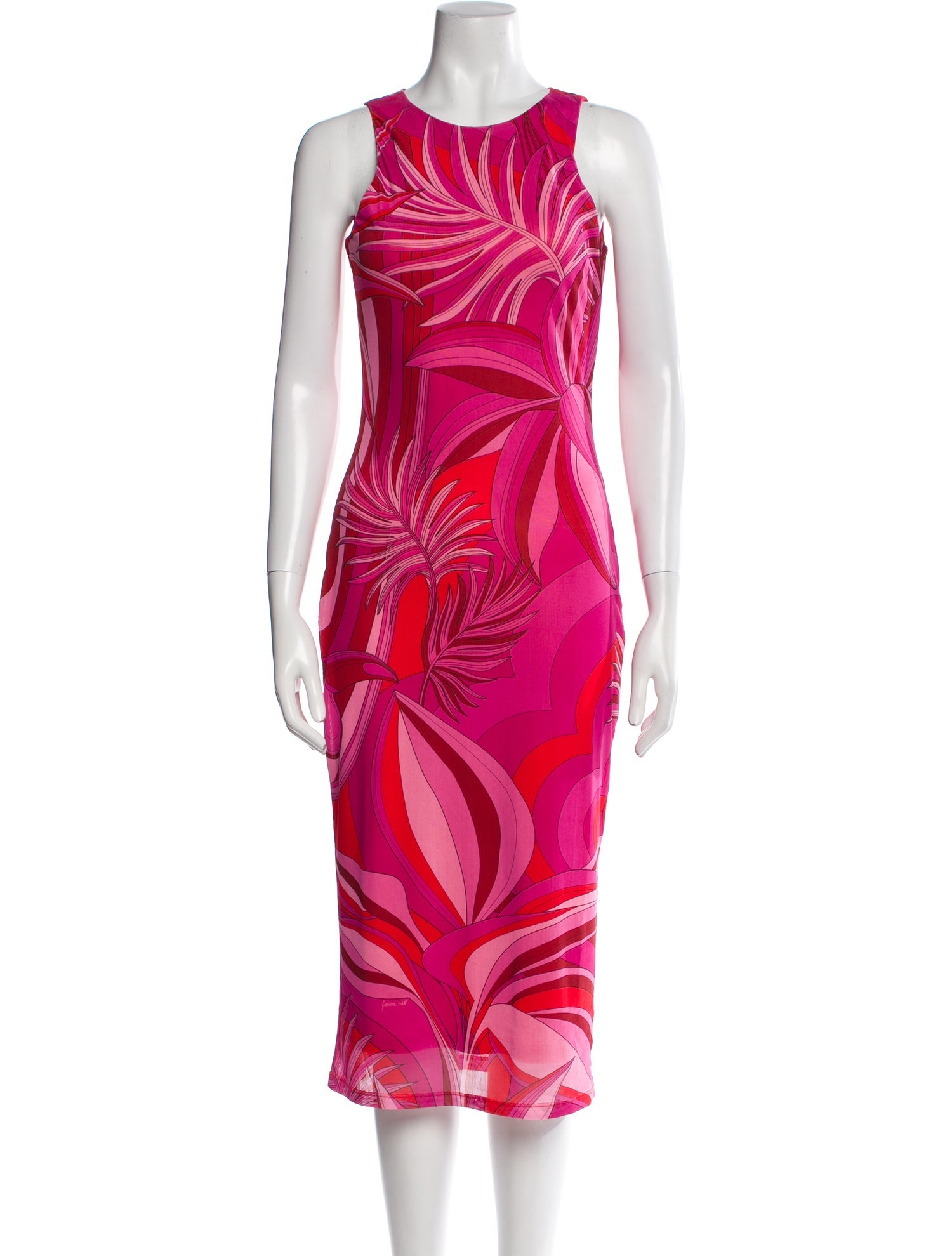 Farm Rio Printed Midi Length Dress