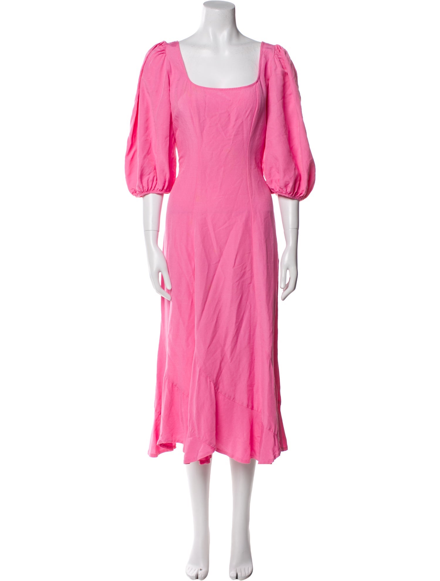 Farm Rio Square Neckline Long Dress