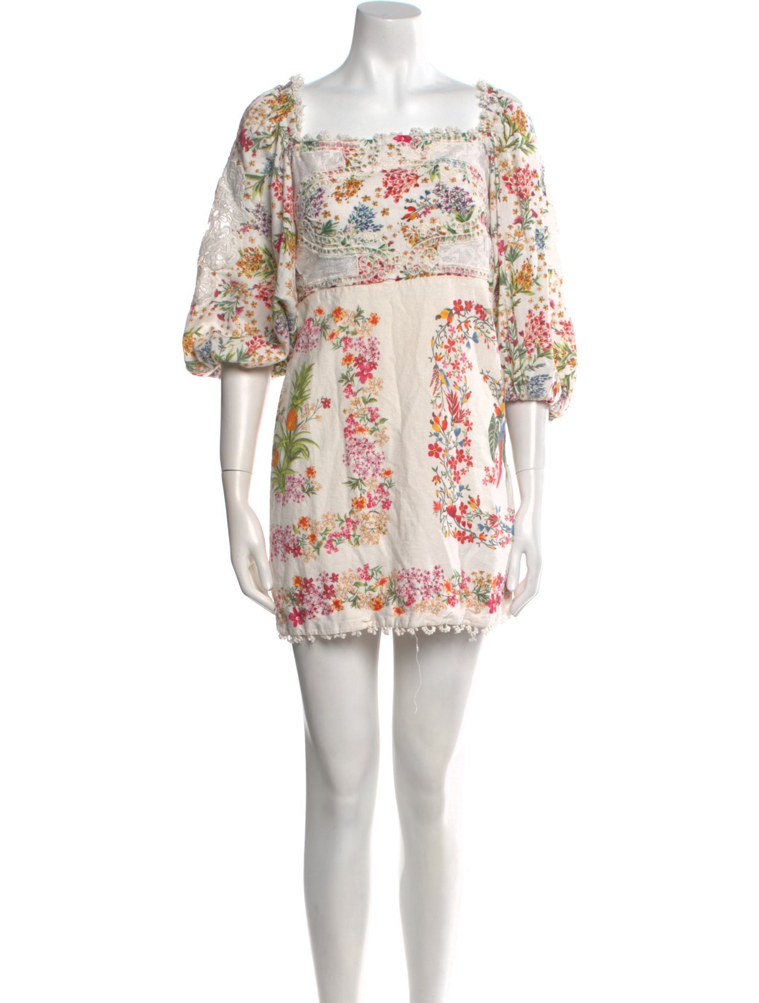 Farm Rio Linen Mini Dress