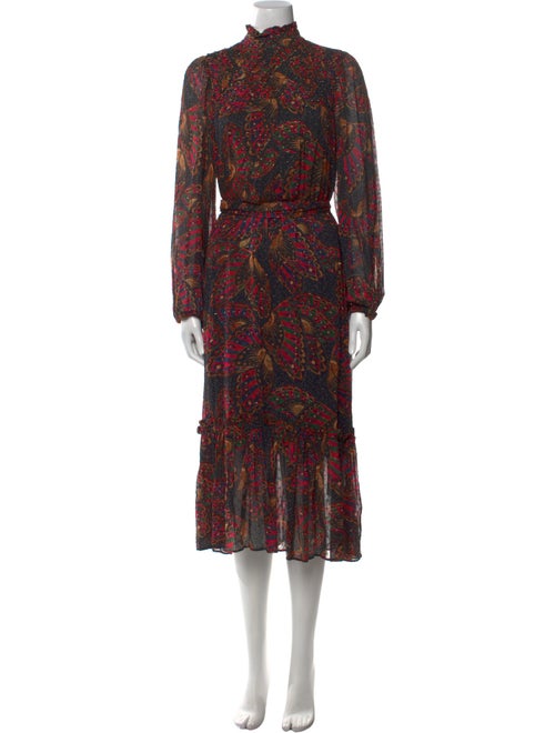 Farm Rio Printed Midi Length Dress