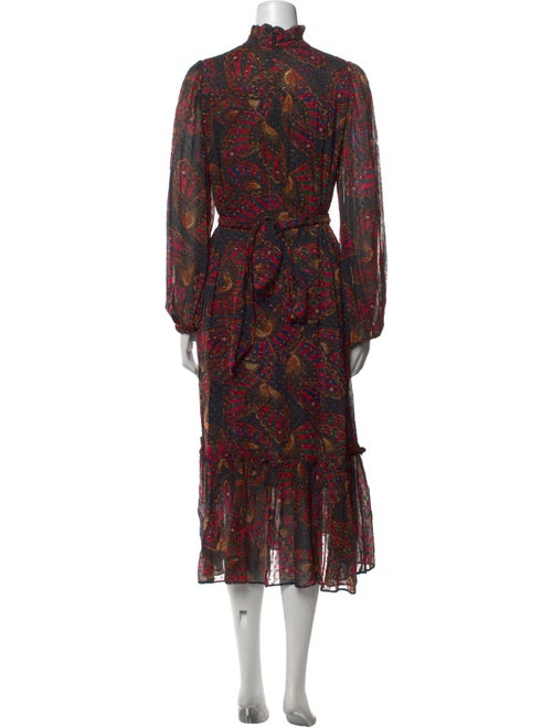 Farm Rio Printed Midi Length Dress