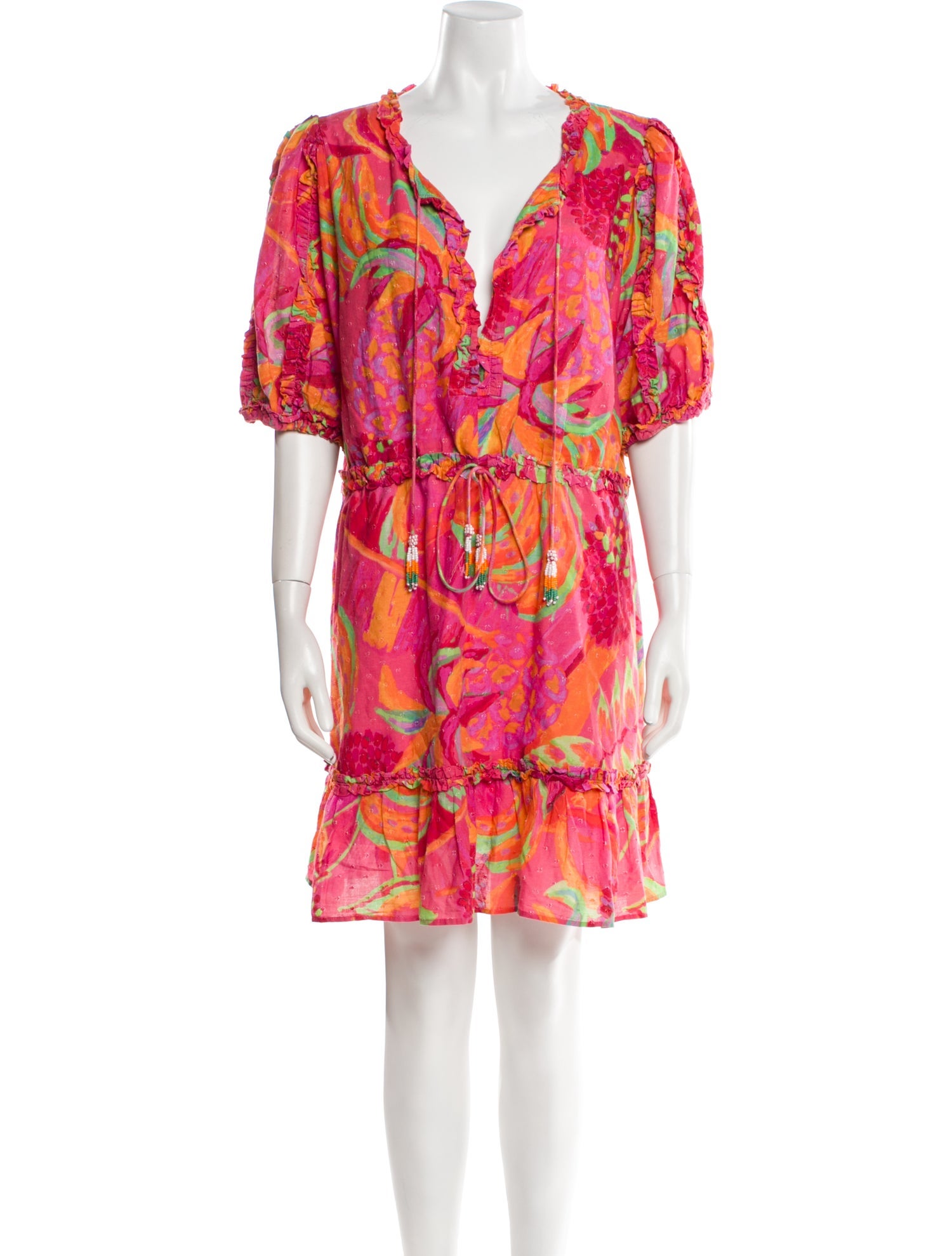 Farm Rio Printed Mini Dress