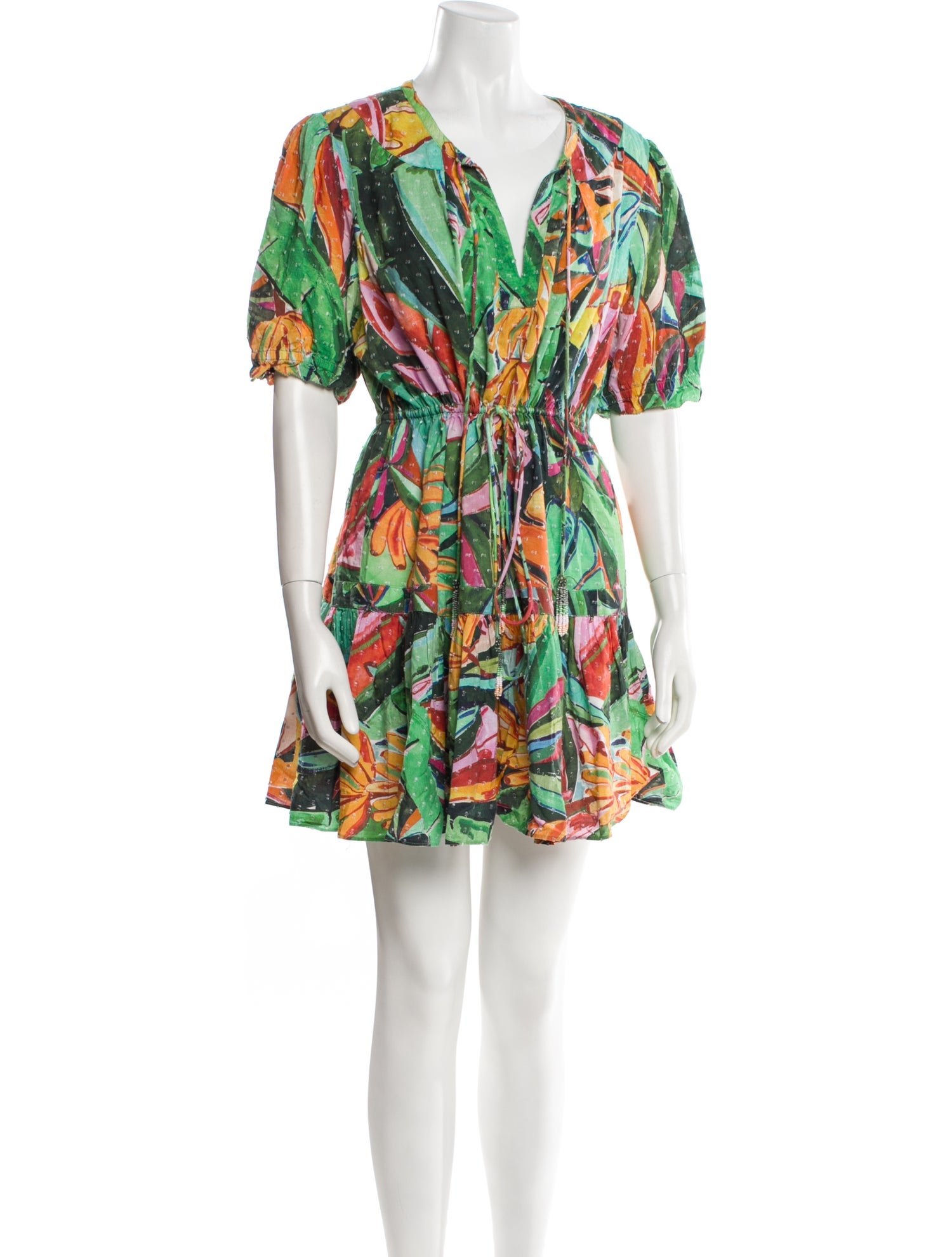 Farm Rio Printed Mini Dress