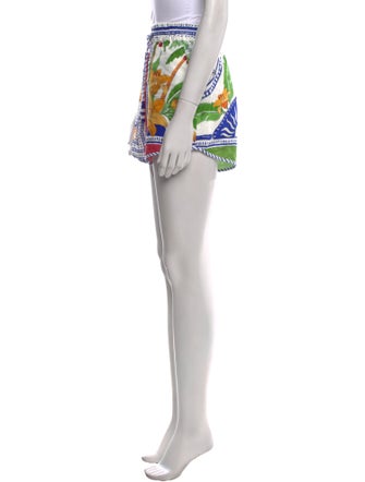 Farm Rio Linen Mini Shorts