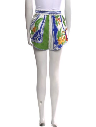 Farm Rio Linen Mini Shorts