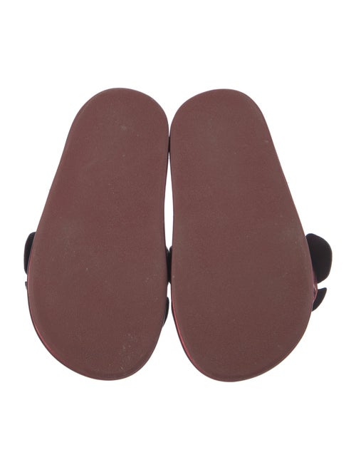Farm Rio Leather Printed Slides